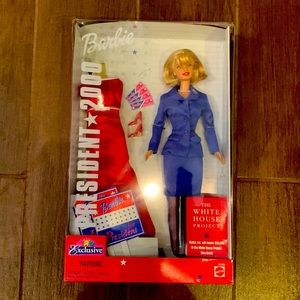 BRAND NEW in box; never opened. Barbie President 2000.  RARE